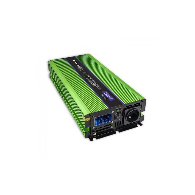 Qoltec Monolith adapter zasilający/ inwentor Automatyczna 2000 W Zielony Qoltec Monolith adapter zasilający/ inwentor Automatyczna 2000 W Zielony