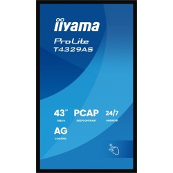 Monitor IIYAMA 108cm (42.5") T4329AS-B1AG 16:9 M-Touch 2xHDMI+UBS-C