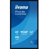 Monitor IIYAMA 108cm (42.5") T4329AS-B1AG 16:9 M-Touch 2xHDMI+UBS-C