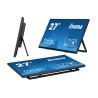 Monitor IIYAMA T2755QSC-B1 27inch LCD Dotykowy Pojemnościowy Bezramkowy Ekran dotykowy 2560x1440 panel IPS