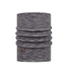 Bandana BUFF MERINO HEAVYWEIGHT NECK WARMERMULTISTRIPES FOG GREY