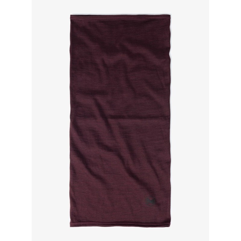 Bandana BUFF MERINO LIGHTWEIGHT SOLID GARNET