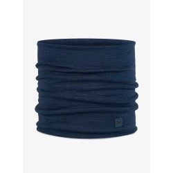 Bandana BUFF MERINO HEAVYWEIGHT NECK WARMER SOLID NIGHT BLUE