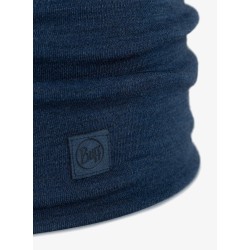 Bandana BUFF MERINO HEAVYWEIGHT NECK WARMER SOLID NIGHT BLUE