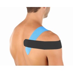 KINESIO TAPE Taśma do kinesiotapingu  (niebieska)