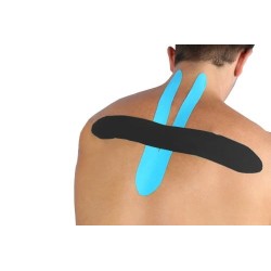 KINESIO TAPE Taśma do kinesiotapingu  (niebieska)