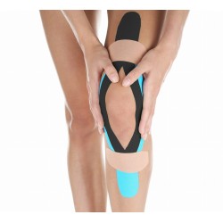 KINESIO TAPE Taśma do kinesiotapingu  (niebieska)