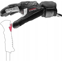 LEKI RĘKAWICE Griffin Pro 3D black/white 8.5