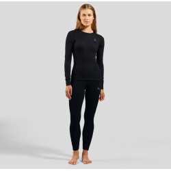 Koszulka damska Odlo BL TOP crew neck l/s ACTIVE WARM ECO roz. S Czarna