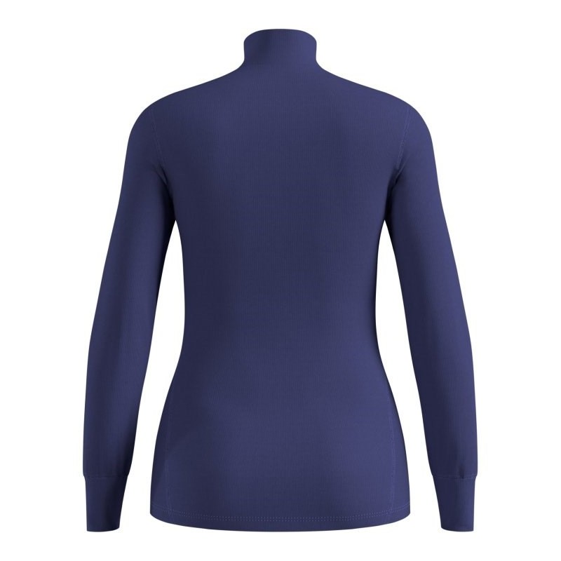 Bielizna termoaktywna z długim rękawem Odlo BL TOP turtle neck l/s ACTIVE WARM roz. S Niebieska Bielizna termoaktywna z długim rękawem Odlo BL TOP turtle neck l/s ACTIVE WARM roz. S Niebieska