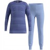 Bielizna termoaktywna - zestaw Odlo Set long ACTIVE WARM SET roz. 140cm Granatowa