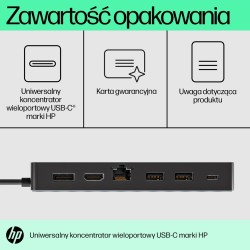 HP 50H55AA USB 3.2 Gen 2 (3.1 Gen 2) Type-C Czarny