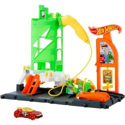 Mattel Hot Wheels City Superstacja ładowania samochodów HTN79