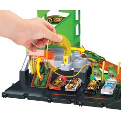 Mattel Hot Wheels City Superstacja ładowania samochodów HTN79