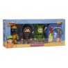 STUMBLE GUYS S2 MINI ACTION FIGURES - 4 PACK VER.A