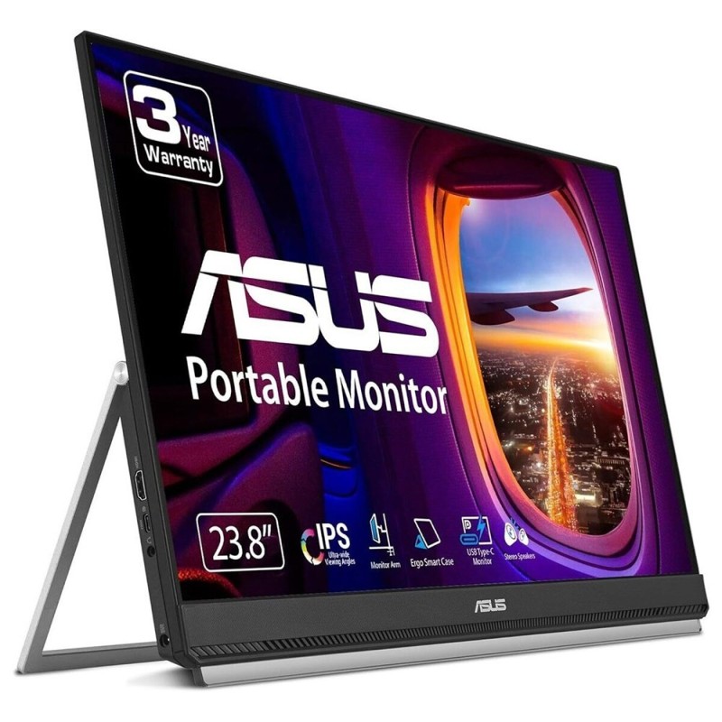 ASUS ZenScreen MB249C monitor komputerowy 60,5 cm (23.8") 1920 x 1080 px Full HD LED Czarny ASUS ZenScreen MB249C monitor komputerowy 60,5 cm (23.8") 1920 x 1080 px Full HD LED Czarny