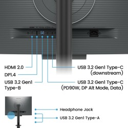 MONITOR BENQ LED 28,2" RD280UA