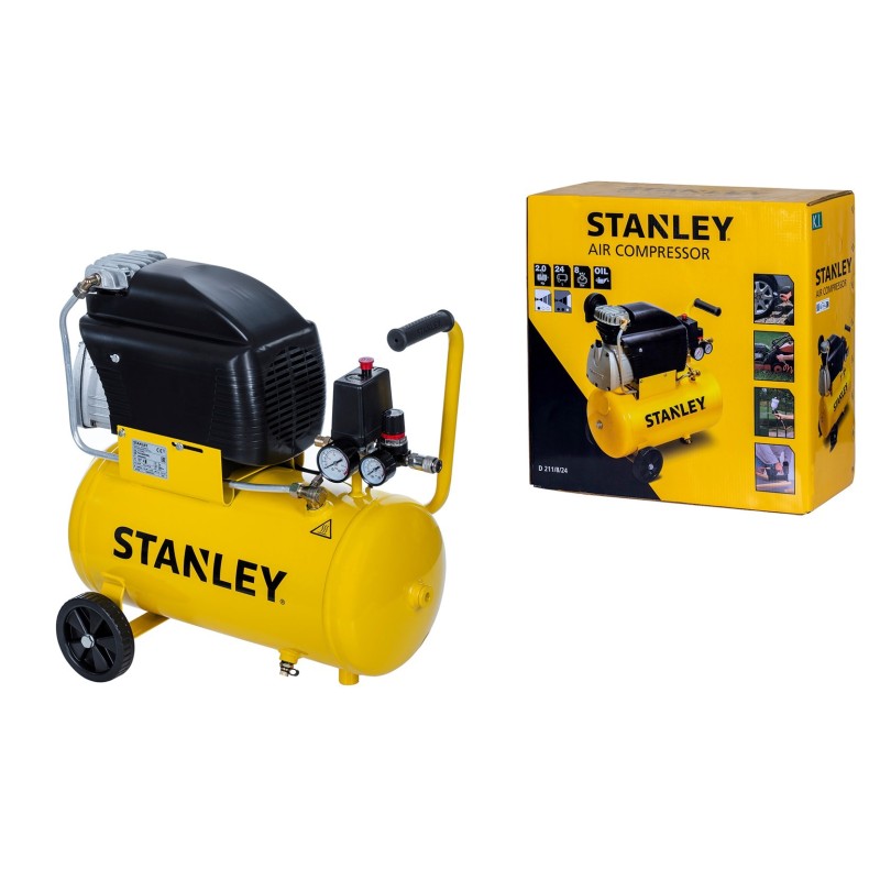 Sprężarka olejowa 1500W FCCC404STN005 STANLEY Sprężarka olejowa 1500W FCCC404STN005 STANLEY