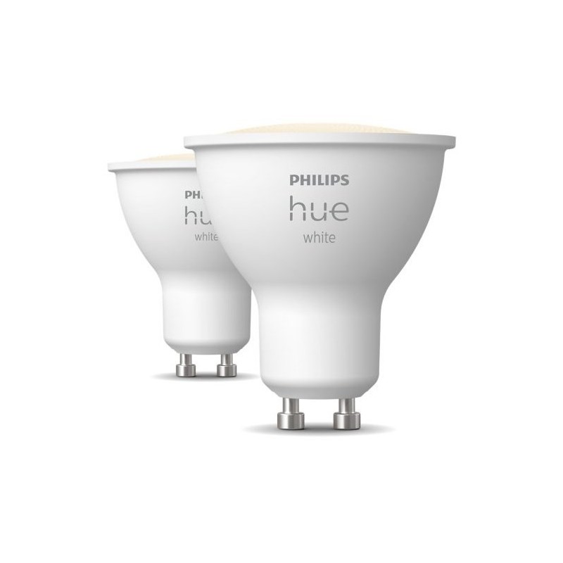 Philips Hue White GU10 Inteligentne oświetlenie punktowe Bluetooth/Zigbee 4,2 W Philips Hue White GU10 Inteligentne oświetlenie punktowe Bluetooth/Zigbee 4,2 W