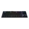 Logitech G G915 X Lightspeed klawiatura Gaming USB + RF Wireless + Bluetooth QWERTY Amerykański międzynarodowy Czarny