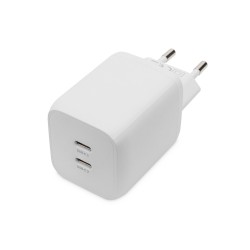 Digitus Ładowarka USB-C, 2-portowa, 65 W GaN