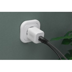 Digitus Ładowarka USB-C, 2-portowa, 65 W GaN