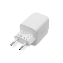 Digitus Ładowarka USB-C, 2-portowa, 65 W GaN