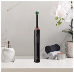 Szczoteczka Oral-B Pro 3 3900N Black/Pink +2 rączka