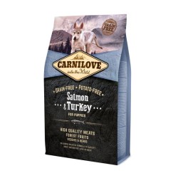 Carnilove Salmon & Turkey For Puppies 4kg