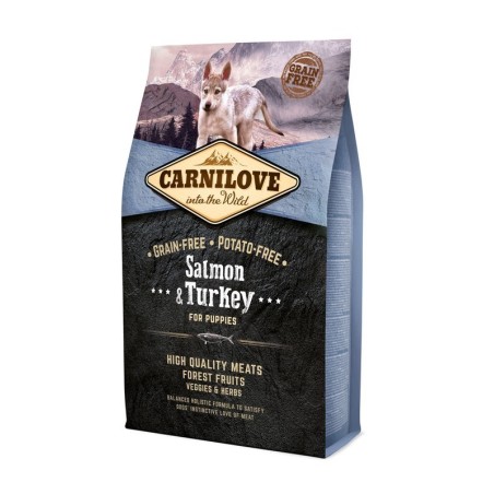 Carnilove Salmon & Turkey For Puppies 4kg