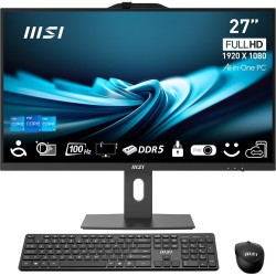 MSI AIO PRO AP272P 14M-496EU i5-14400 27" IPS LED FHD Non-Touch Anti-Glare 16GB SSD512GB M.2 AX211 WiFi 6E Windows 11 Pro Black