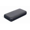 GEMBIRD POWERBANK 20000 MAH 2X USB, CZARNY