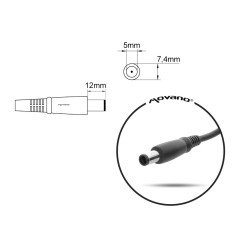 MITSU ZASILACZ 19.5V 4.62A (7.4X5.0 PIN) - DELL