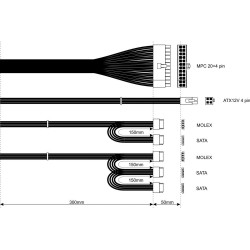 Zasilacz Akyga Basic AK-B1-400 (400 W Pasywne 120 mm)