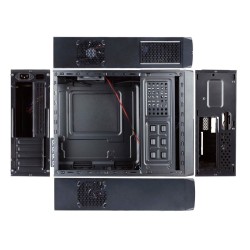 Chieftec UE-02B zabezpieczenia & uchwyty komputerów Mini Tower Czarny 250 W