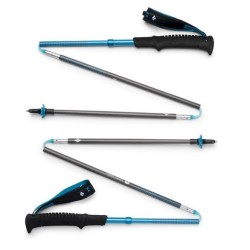Kije Trekkingowe Diamond Black Distance Carbon Z 115cm - Desert Sky