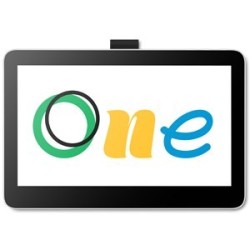Digitizer Wacom One 13 z wyświetlaczem LCD - Elektromagnetyczny - Przewodowy - USB-C (DTH134W5Z)