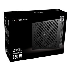 LC-Power LC850P V3.0 moduł zasilaczy 850 W 20+4 pin ATX ATX Czarny