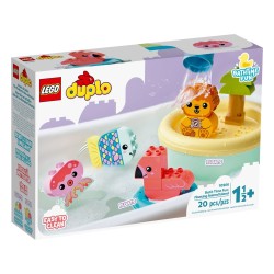 LEGO DUPLO 10966 Zabawa w kąpieli: pływająca wyspa ze zwierzątkami