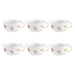 SELTMANN SONATE NOSTALGIA Zestaw 6 filiżanek do herbaty 210 ml