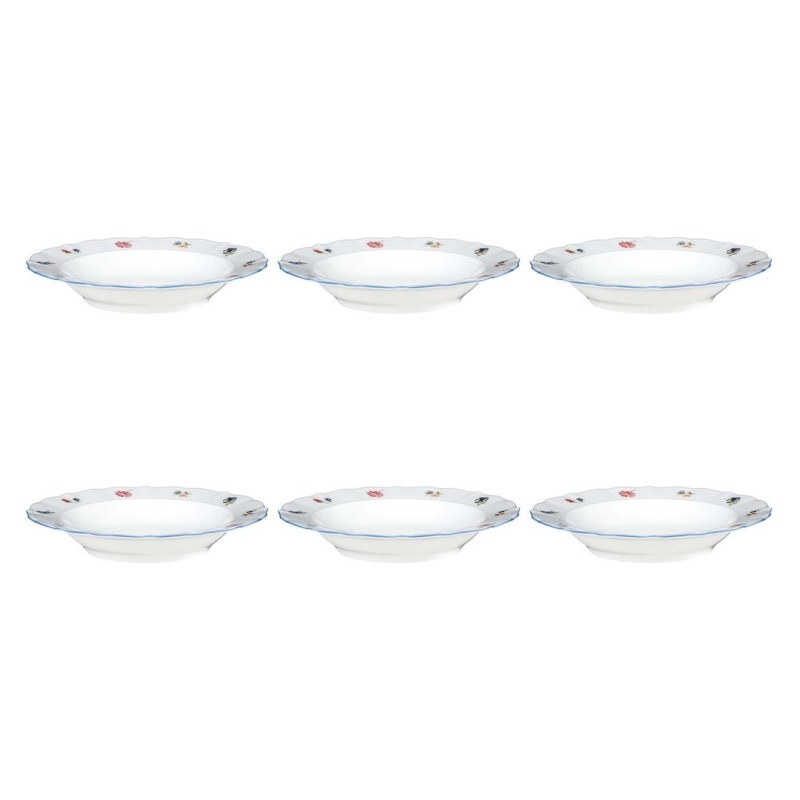 SELTMANN SONATE NOSTALGIA Zestaw 6 talerzy do zupy 22.5 cm