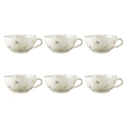 SELTMANN MARIE-LUISE STREUBLUME Zestaw 6 filiżanek do herbaty 210 ml