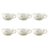 SELTMANN MARIE-LUISE STREUBLUME Zestaw 6 filiżanek do herbaty 210 ml