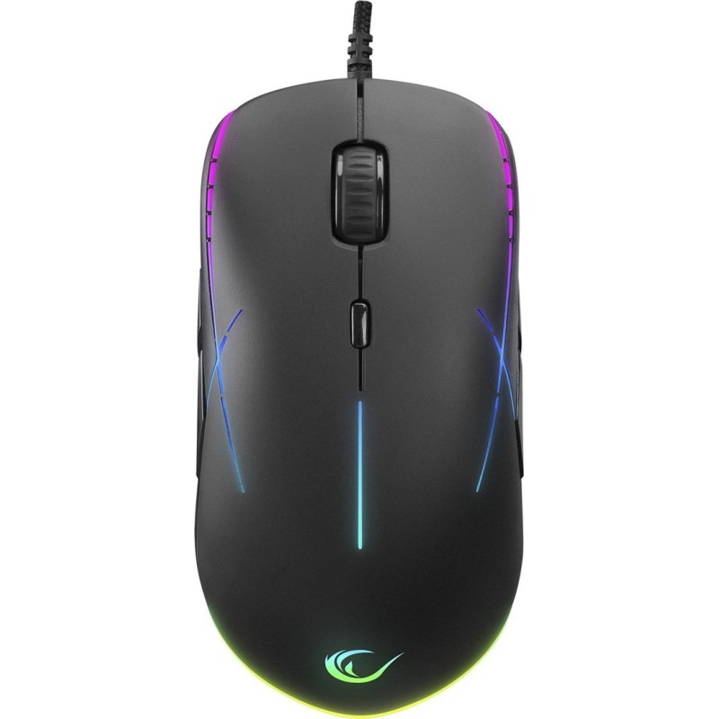 RAMPAGE MYSZ GAMINGOWA 6400DPI RGB MACRO 9 KEYS RAMPAGE MYSZ GAMINGOWA 6400DPI RGB MACRO 9 KEYS