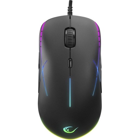 RAMPAGE MYSZ GAMINGOWA 6400DPI RGB MACRO 9 KEYS