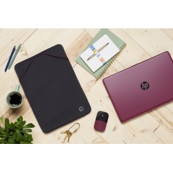 Etui HP Reversible Protective Mauve Laptop Sleeve do notebooka 15,6" czarno-fioletowe 2F1W8AA