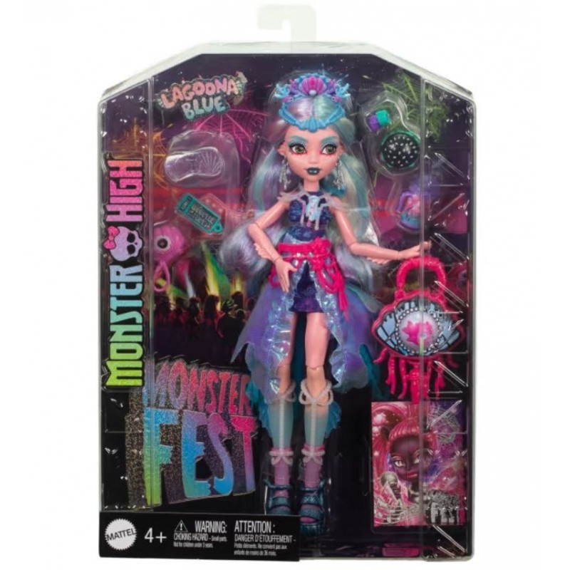 MONSTER HIGH Fest Lagoona Blue HXH82 /4