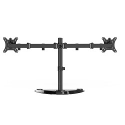 GEMBIRD STOJAK BIURKOWY NA DWA MONITORY (REGULOWANY) 13”-32”, DO 8 KG