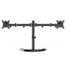 GEMBIRD STOJAK BIURKOWY NA DWA MONITORY (REGULOWANY) 13”-32”, DO 8 KG