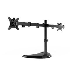 GEMBIRD STOJAK BIURKOWY NA DWA MONITORY (REGULOWANY) 13”-32”, DO 8 KG